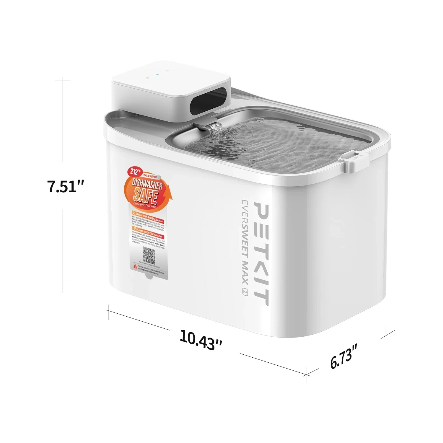 EverSweet Max 2 (UVC) Pet Water Fountain - Image 12