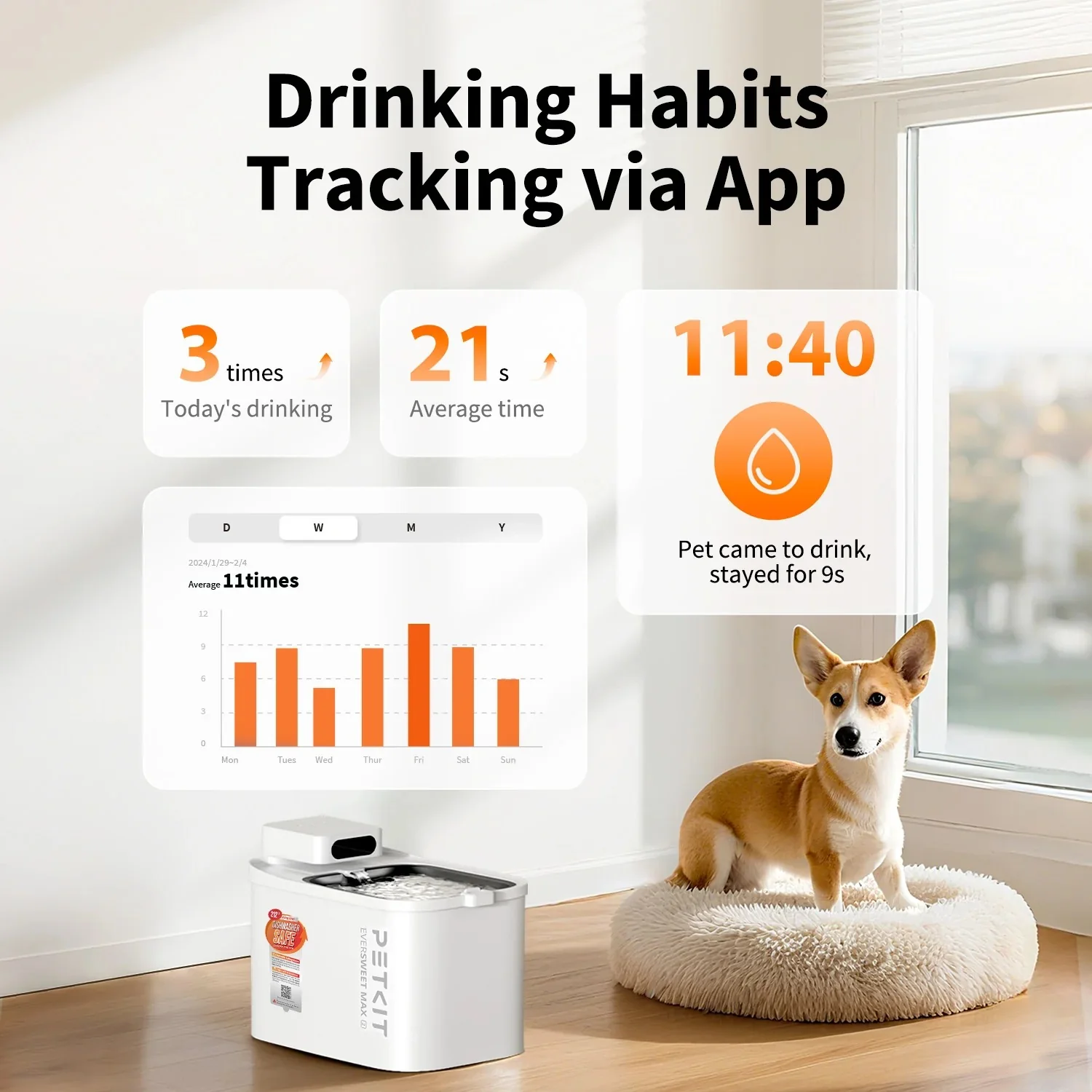 EverSweet Max 2 (UVC) Pet Water Fountain - Image 8