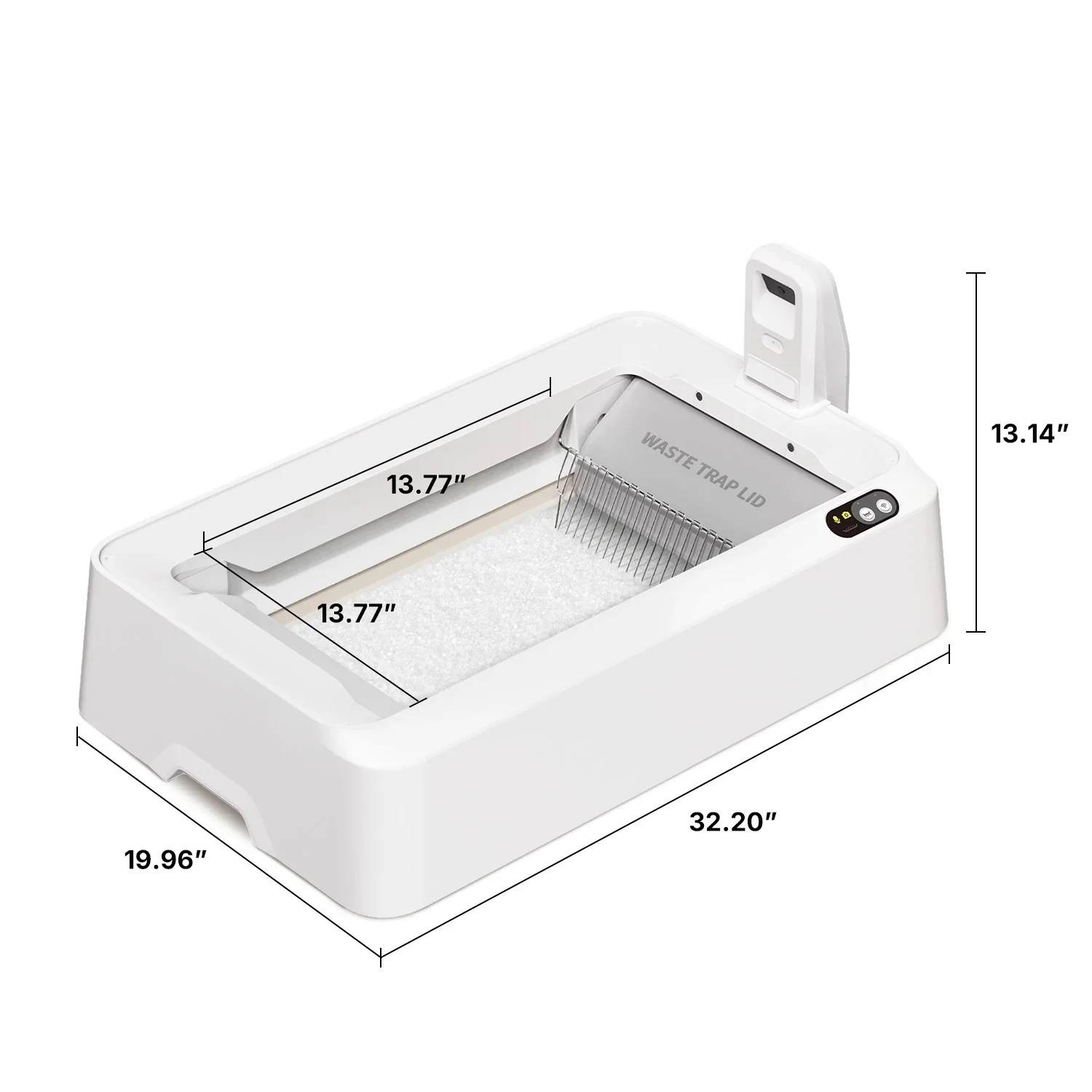 Purobot Crystal Duo Automatic Cat Litter Box with Camera -EU plug - Image 11