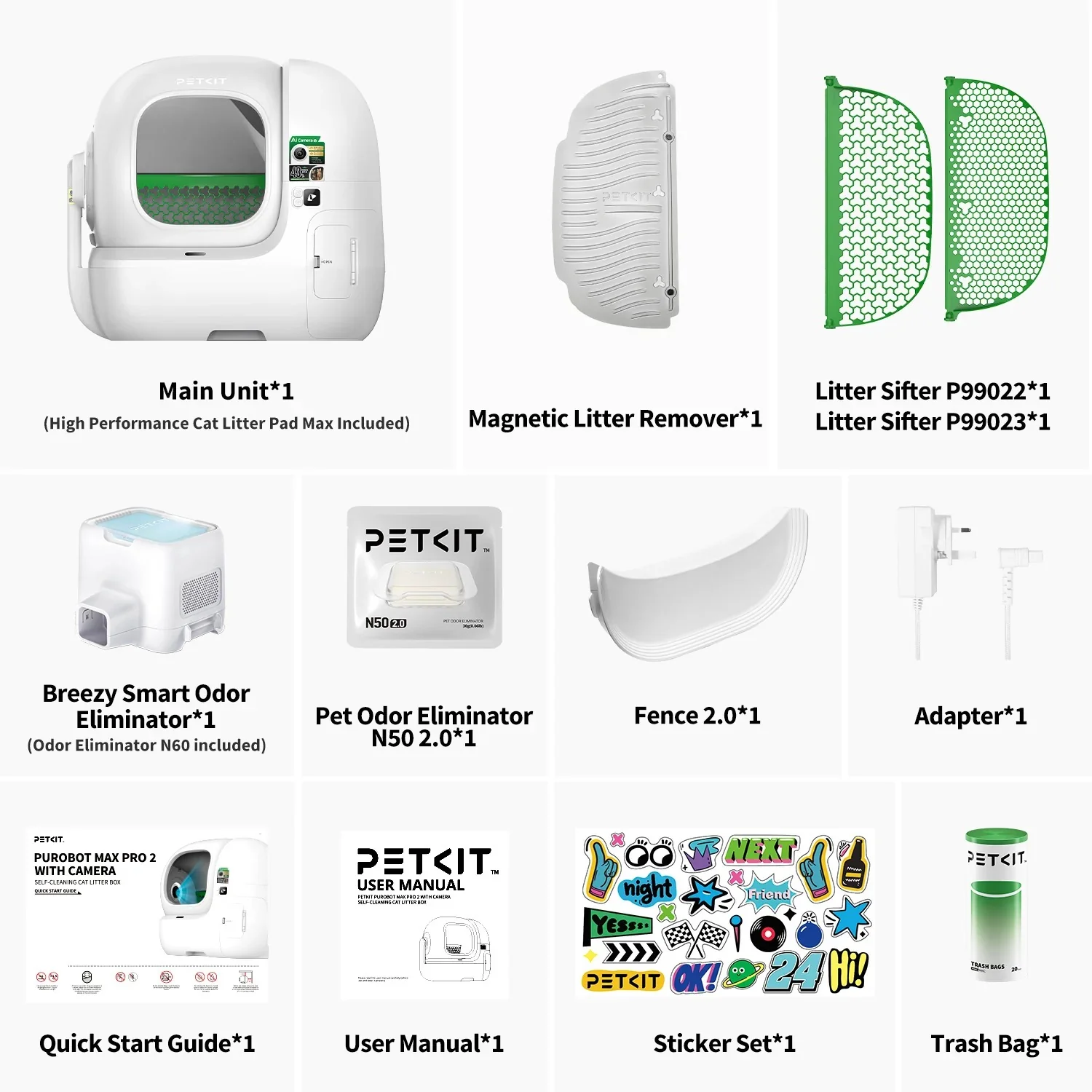 Purobot Max Pro 2 Automatic Cat Litter Box -EU plug - Image 13