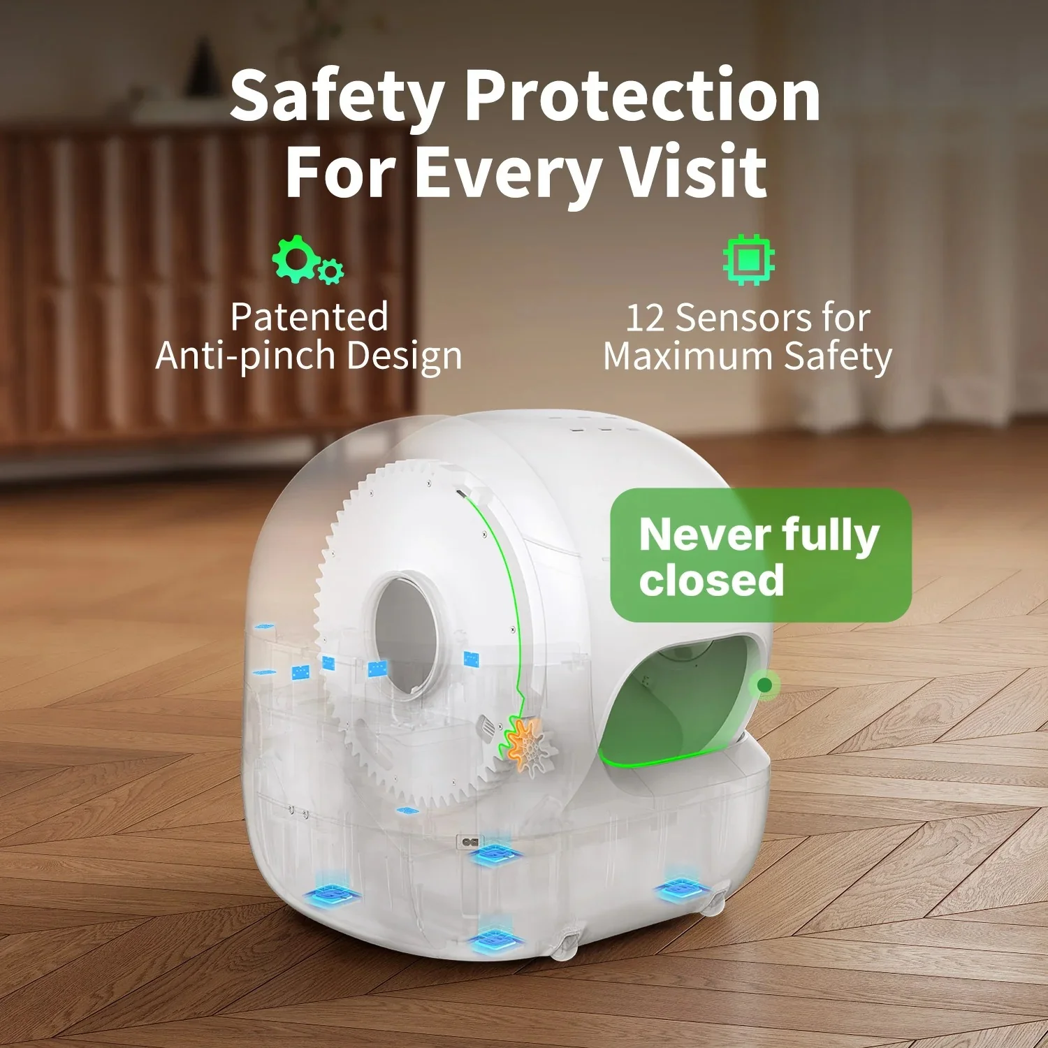 Purobot Max Pro 2 Automatic Cat Litter Box -EU plug - Image 4