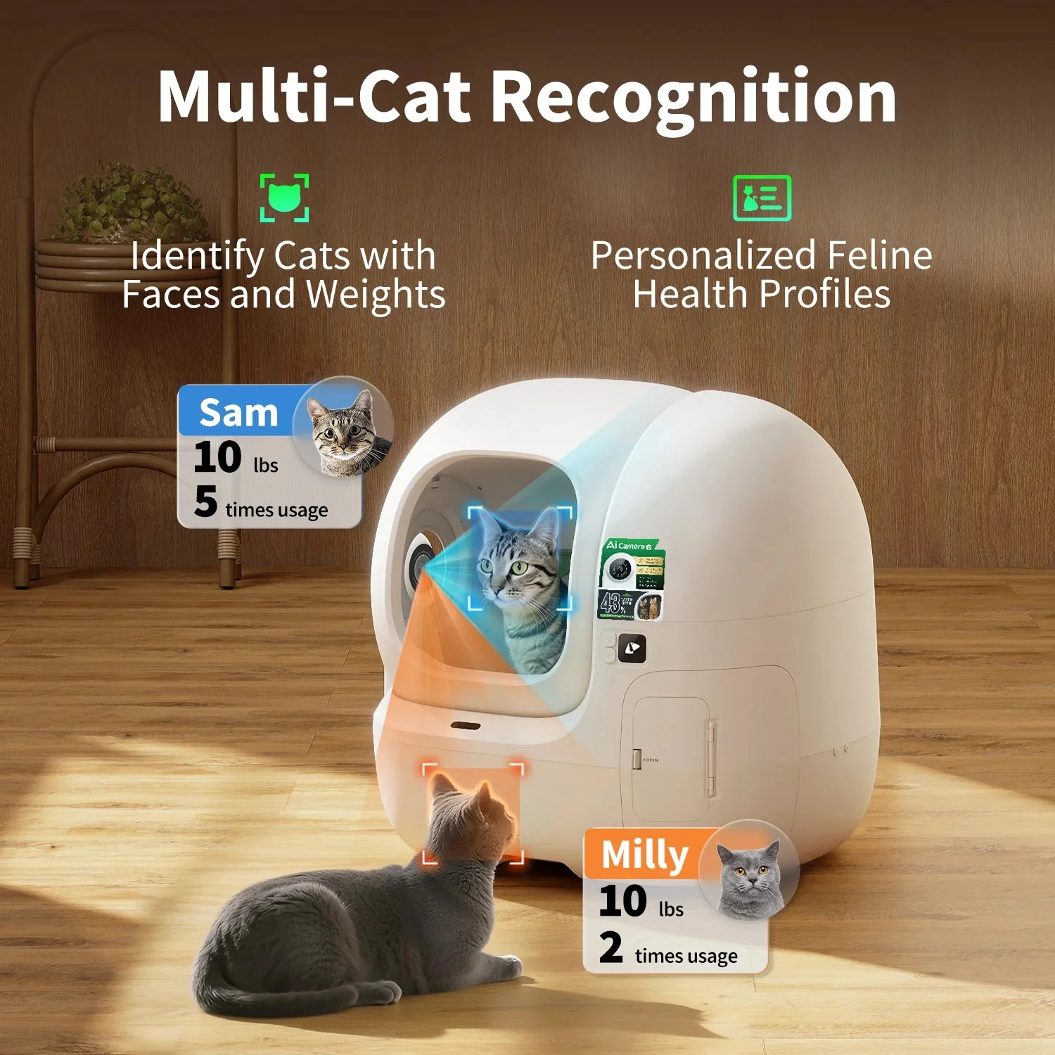 Purobot Max Pro 2 Automatic Cat Litter Box -EU plug - Image 5