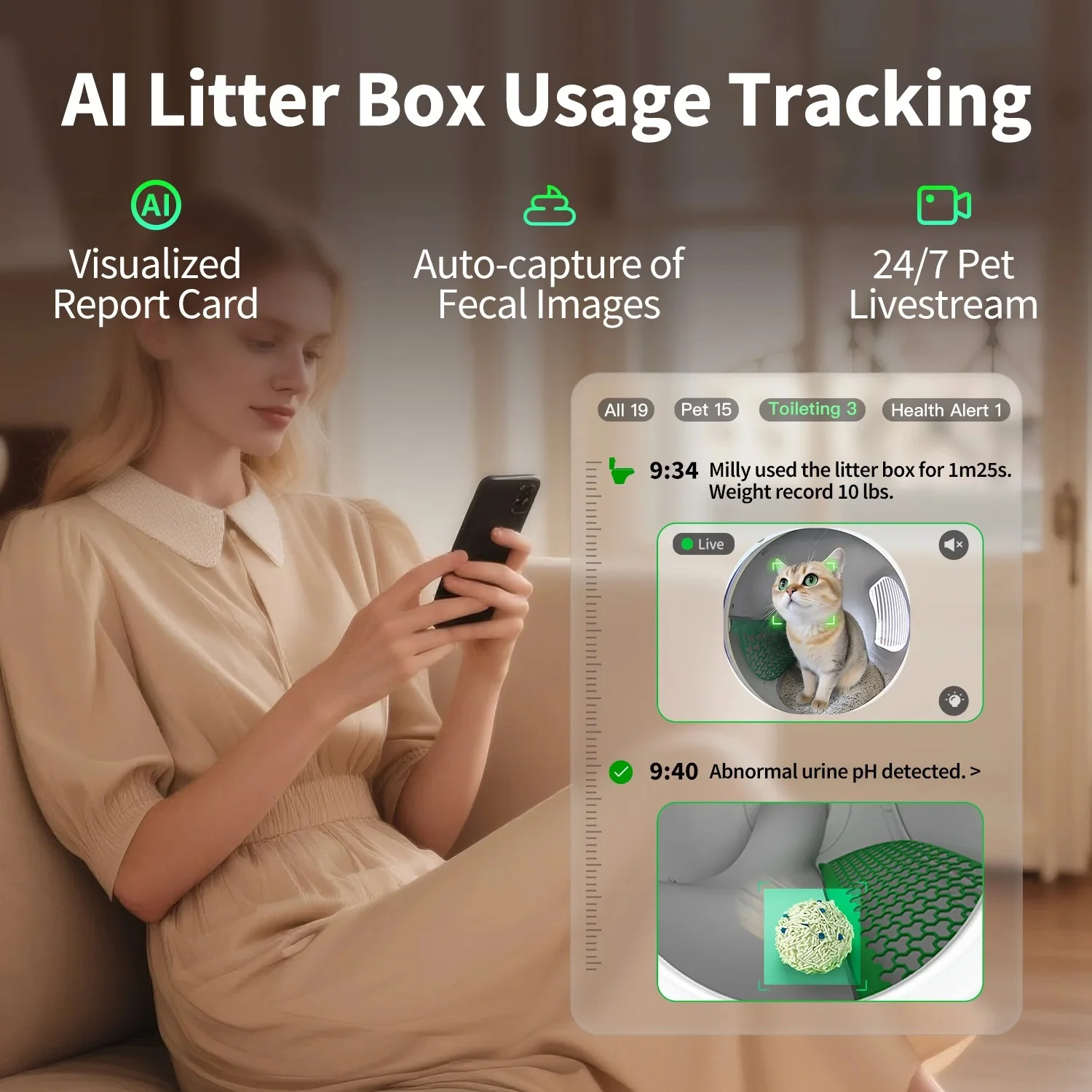 Purobot Max Pro 2 Automatic Cat Litter Box -EU plug - Image 6