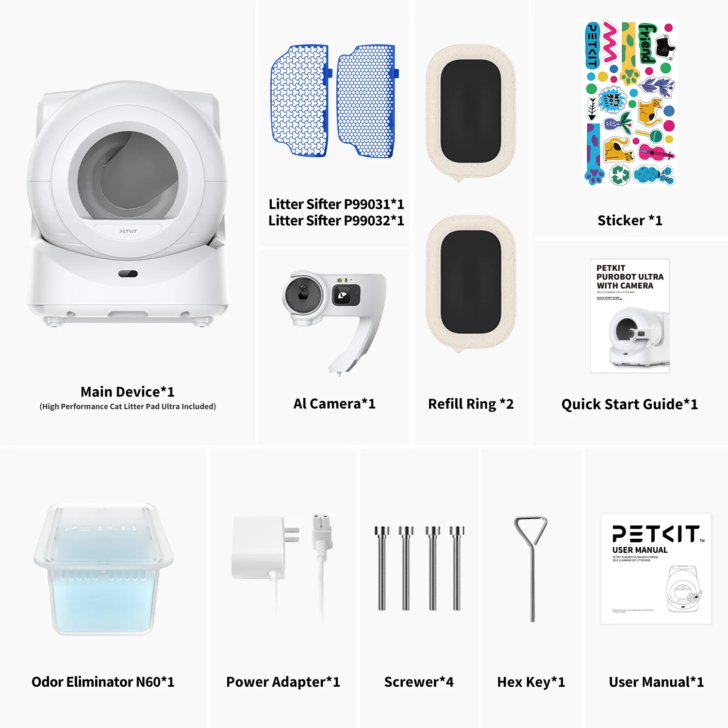 Purobot Ultra Automatic Cat Litter Box -EU plug - Image 13