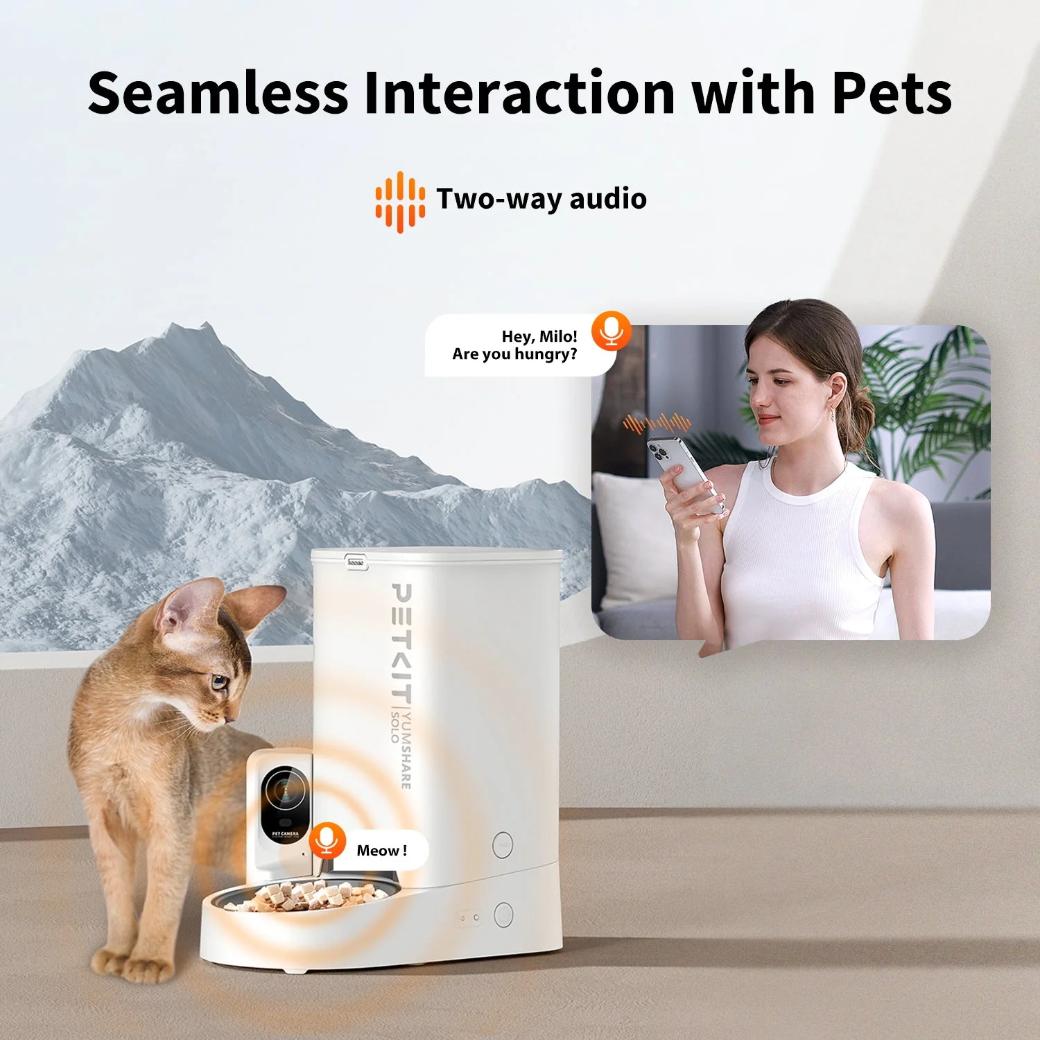 YumShare Solo Automatic Feeder with Camera -EU plug - Image 5