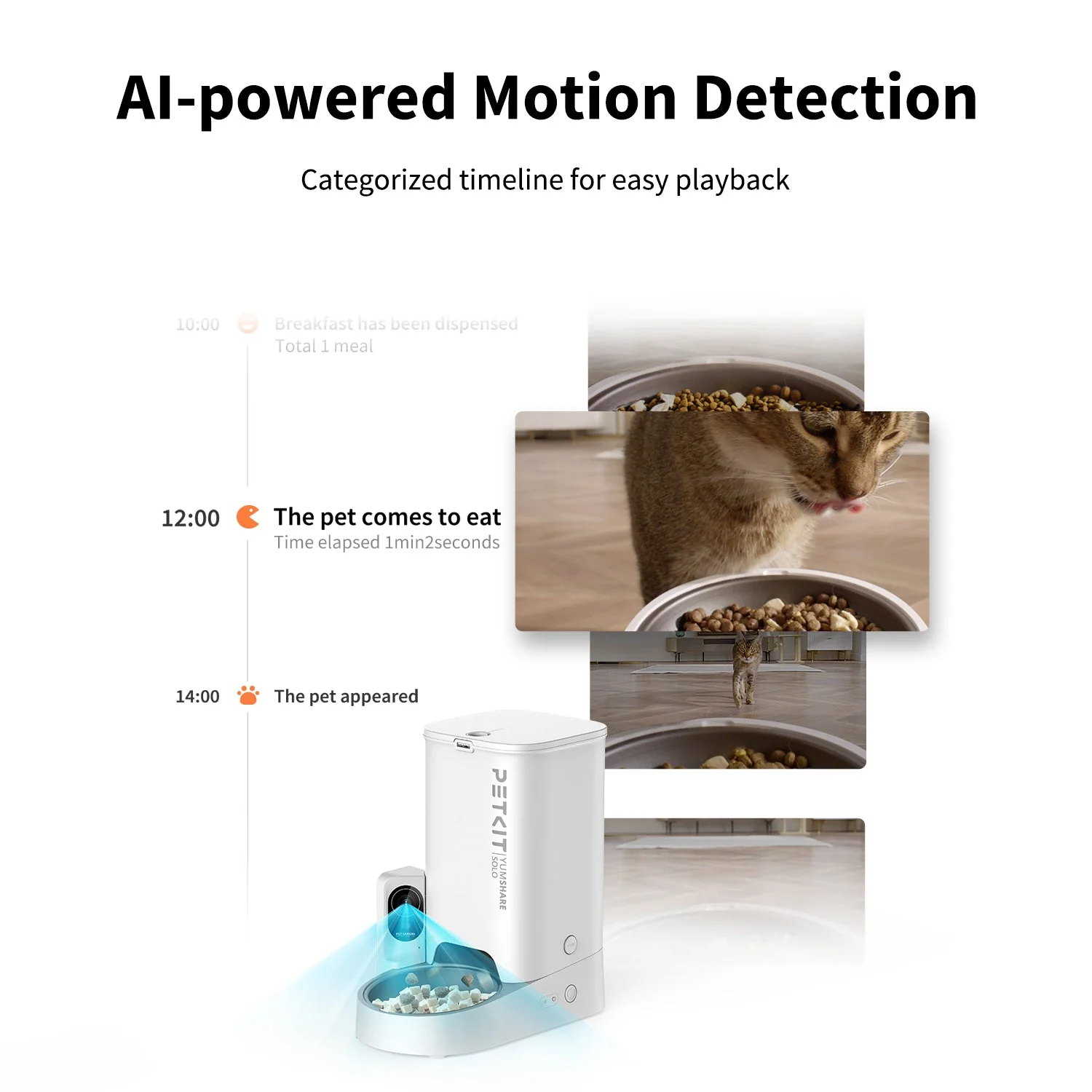 YumShare Solo Automatic Feeder with Camera -EU plug - Image 9